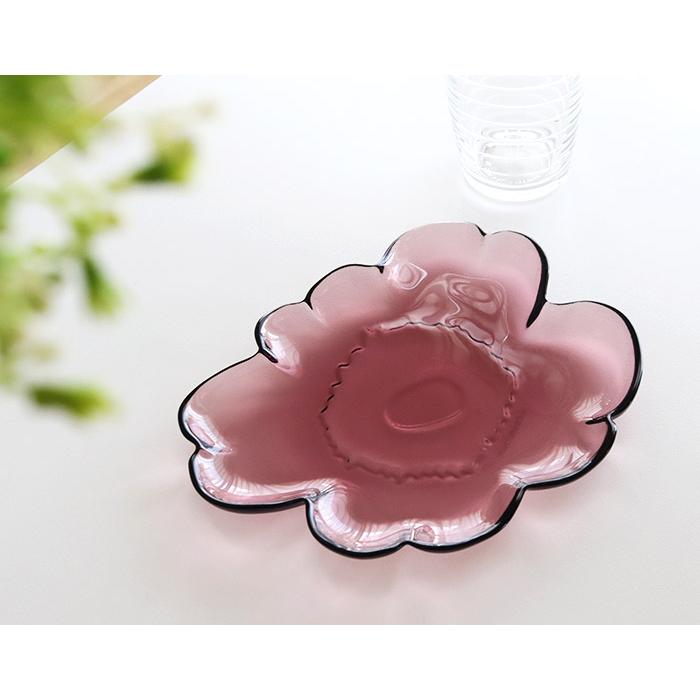 marimekko（マリメッコ） プレート 皿 ウニッコ Unikko shape ガラス