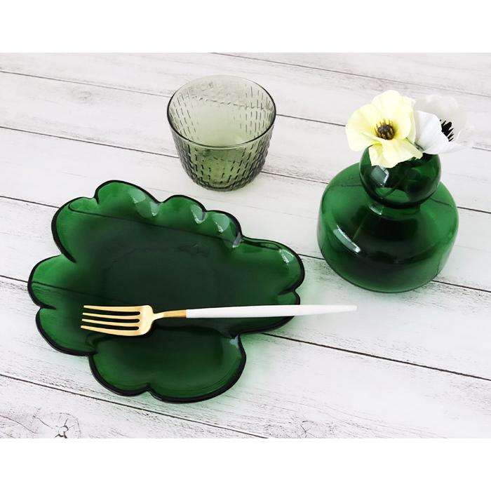 marimekko（マリメッコ） プレート 皿 ウニッコ Unikko shape ガラス