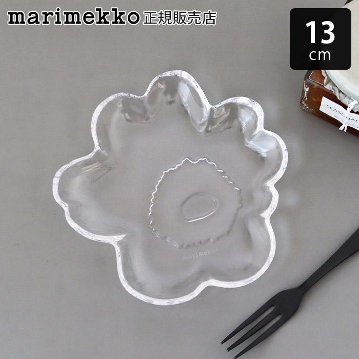 marimekko（マリメッコ） プレート 皿 Unikko shape ウニッコ ガラス