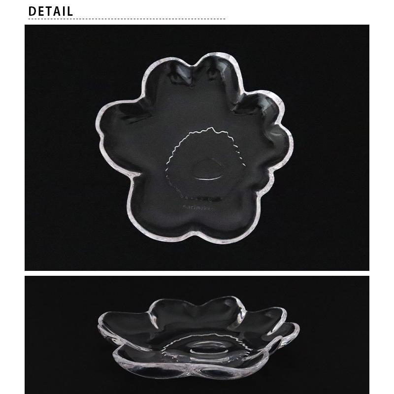 marimekko（マリメッコ） プレート 皿 Unikko shape ウニッコ ガラス