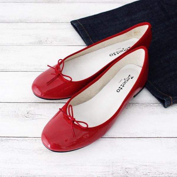repetto（レペット） バレエシューズ サンドリオン パテントレザー