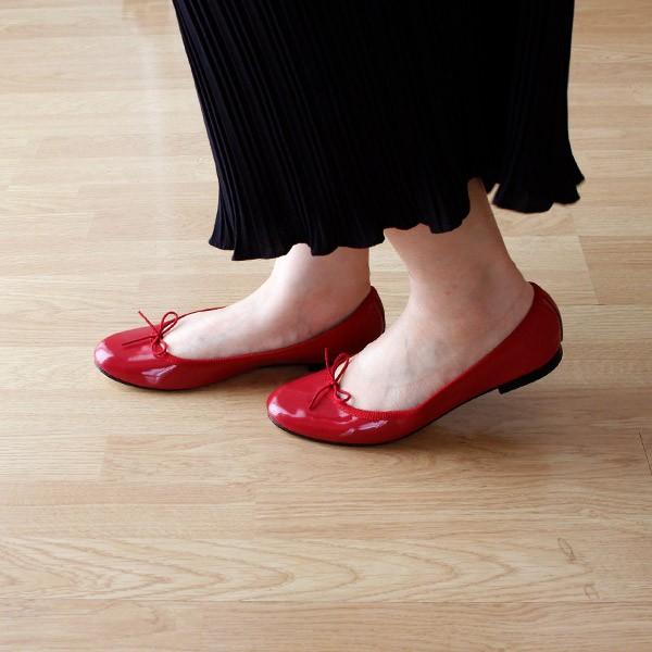 repetto（レペット） バレエシューズ サンドリオン パテントレザー