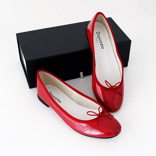 repetto（レペット） バレエシューズ サンドリオン パテントレザー