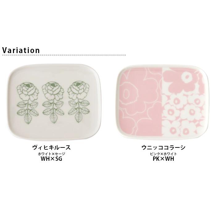 marimekko（マリメッコ） プレート 皿 プレート 15×12cm 全2種 : 北欧