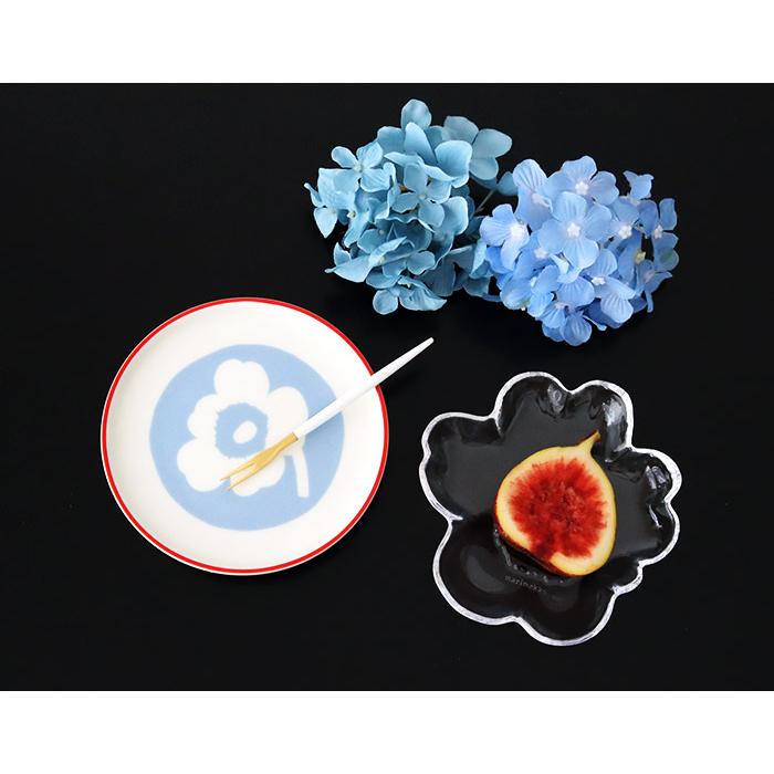 【未使用】marimekko Unikko 13.5cmプレート 2枚セット marimekko（マリメッコ） プレート 皿 marimekk ウニッコ Unikko