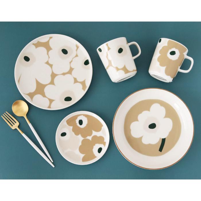 marimekko マリメッコ　プレート　５枚セット　廃盤 marimekko（マリメッコ） プレート 皿 marimekk ウニッコ Unikko