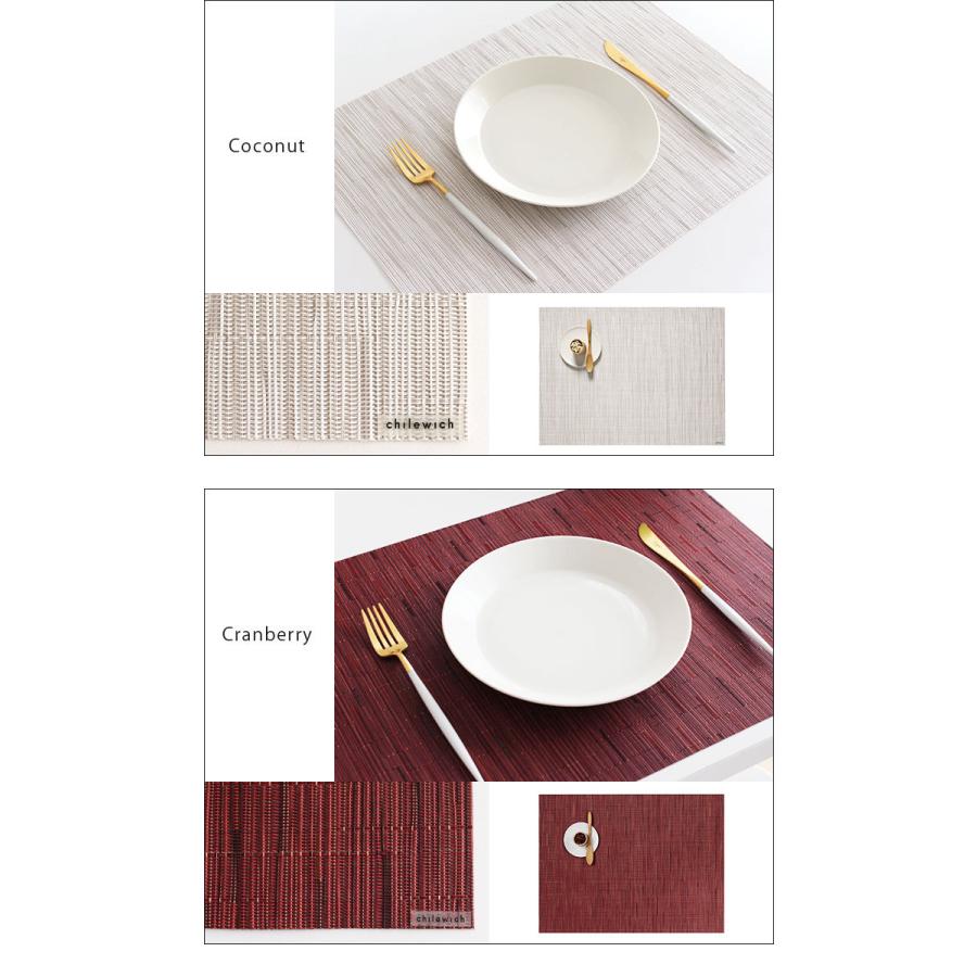 ヤ*ー様 Chilewich BambooFog4枚 chilewich（チルウィッチ） ランチョンマット バンブー Bamboo 長方形