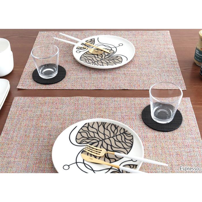 chilewich（チルウィッチ） コースター ミニバスケットウィーブ