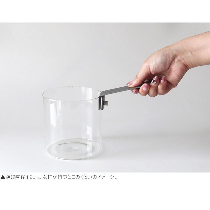 knindustrie（ケイエヌインダストリー） 片手鍋 THE KETTLE ガラスの