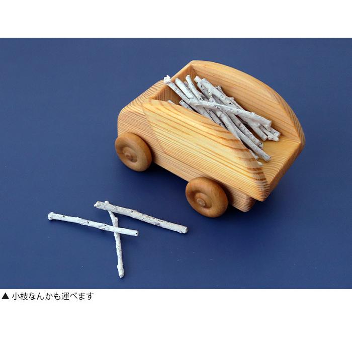 DEBRESK（デブレスカ） おもちゃ 木製 乗り物 ミニカー 北欧のトラック