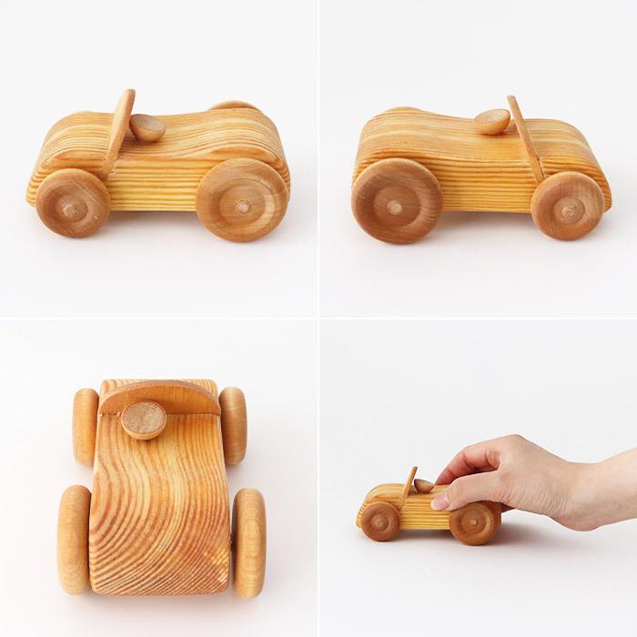 木のおもちゃ　デブレスカ　北欧の郵便車 DEBRESK（デブレスカ） おもちゃ 木製 乗り物 ミニカー 北欧の郵便車