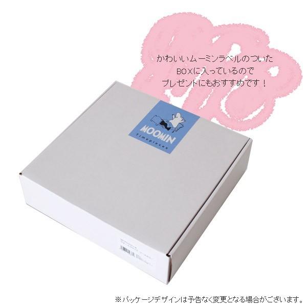ムーミン 木枠 ウォールクロック 壁掛け時計 置時計 リースカラー