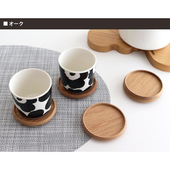 marimekko（マリメッコ） コースター 木製 日本製 Museo ミュゼオ 小