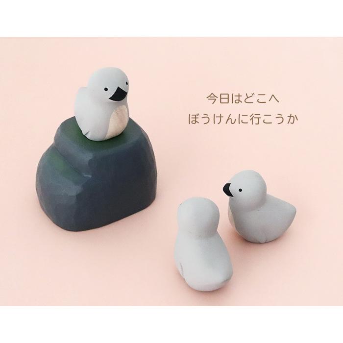 T-LABO polepole ぽれぽれ 木製 置物 夏限定 ぽれぽれ動物 ハクチョウ