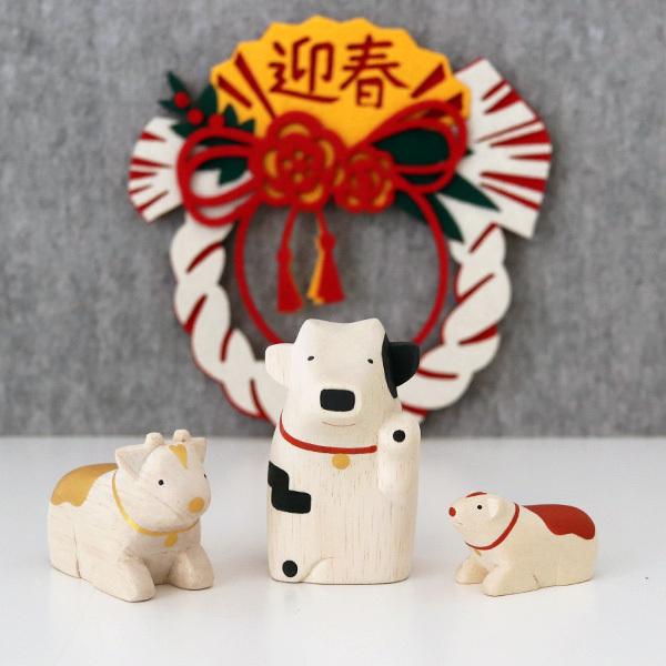 T-LABO polepole ぽれぽれ 木製 置物 2021年 干支 ぽれぽれ動物 子ウシ