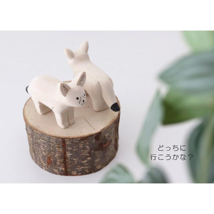 木製置物 T-LABO ティーラボ T-Lab. 木彫り ミニチュア 干支 木製 干支飾り