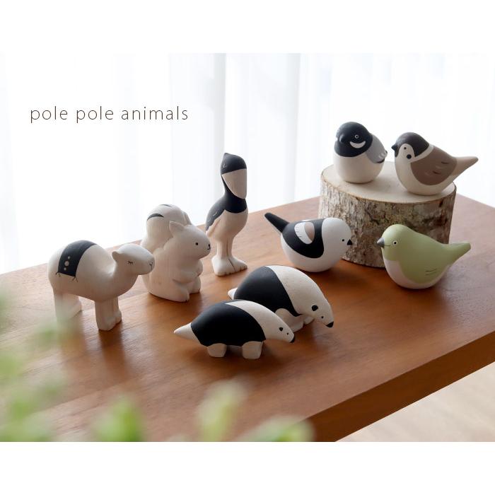 T-LABO polepole ぽれぽれ 木製 置物 ぽれぽれ動物 ラクダ : 北欧雑貨