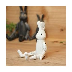 T-LABO 爆買 polepole ぽれぽれ 木製 置物 不思議の国のウサギ