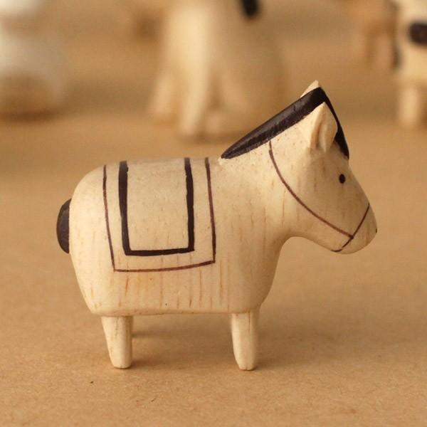 T-LABO polepole ぽれぽれ 木製 置物 えとシリーズ うま : 北欧雑貨