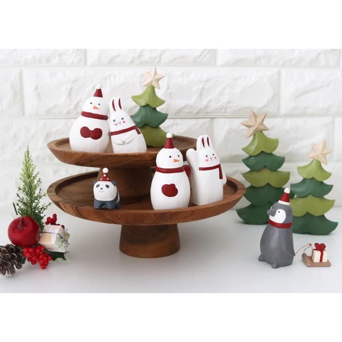 polepoleポレポレぽれぽれ置物ペンギンツリークリスマス