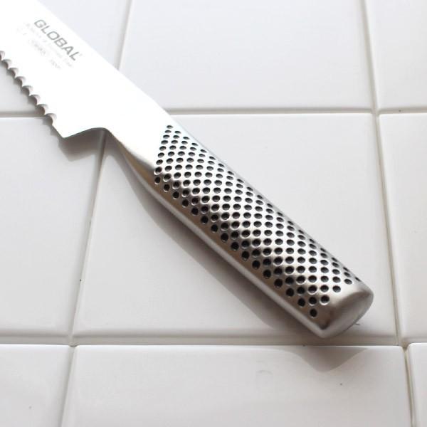 GLOBAL（グローバル） 特典付 包丁 GLOBAL G-9 パン切り 22cm 両刃