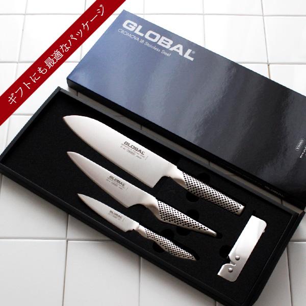 【新品未使用】GLOBAL 包丁 三徳セット CROMOVA 18 ステンレス鋼 新品未使用】GLOBAL 包丁 三徳セット CROMOVA 18 ステンレス鋼