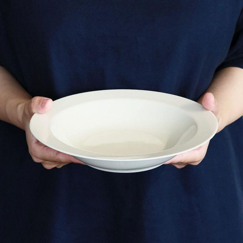 ドルチェデュオ カレー パスタ皿 スープ皿 リムプレート 白 ホワイト 4枚セット ギフト 無地 日本製 DAM-249｜p-select-market｜06