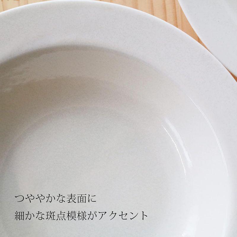 ドルチェデュオ カレー パスタ皿 スープ皿 リムプレート 白 ホワイト 4枚セット ギフト 無地 日本製 DAM-249｜p-select-market｜08
