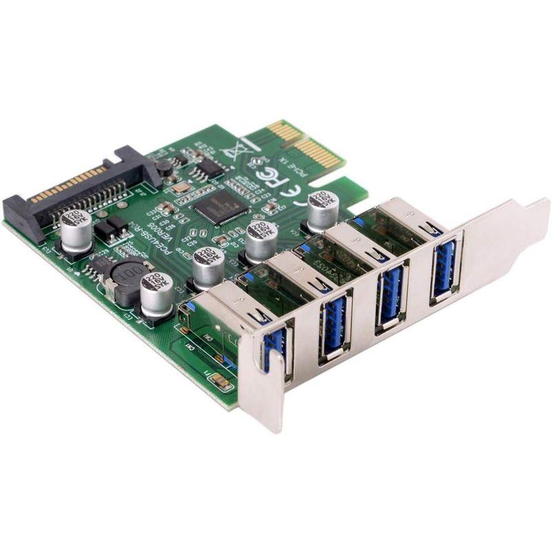 Cablecc Low Profile 4 Ports PCI-E to USB 3.0 HUB PCI Express Expansion｜p-select-market｜07