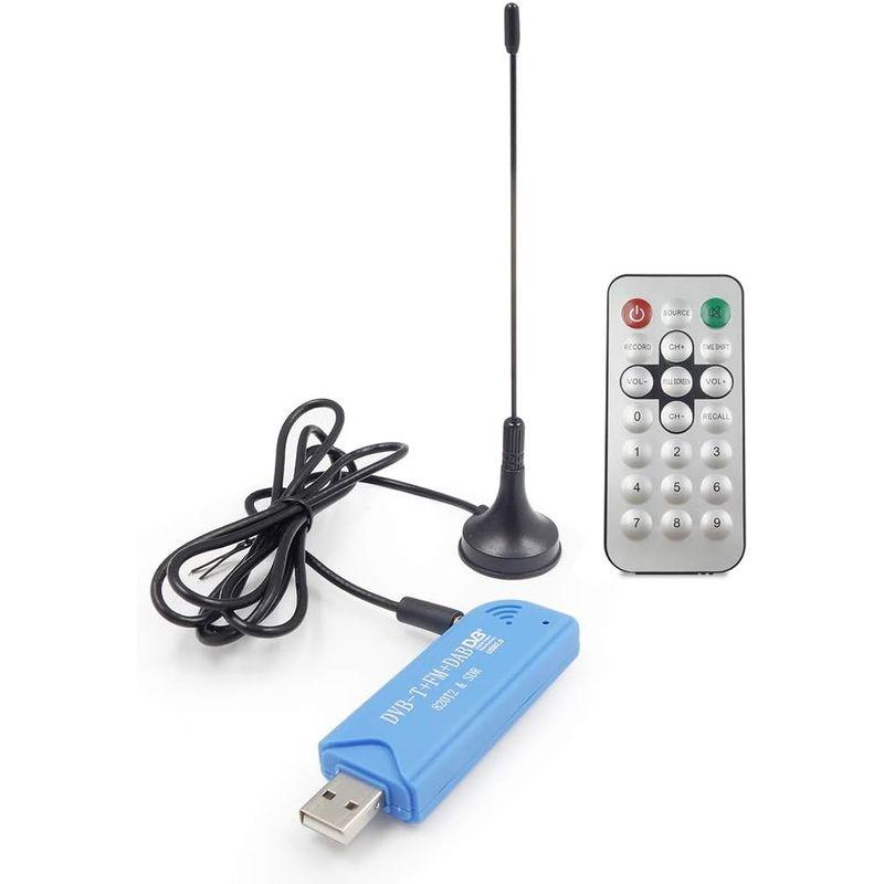 DVB-T+FM+DAB HDTV チューナードングル＋アンテナセット USB2.0接続 DVB-T受信機 820T2&SDR TV/ラジオ｜p-select-market｜08