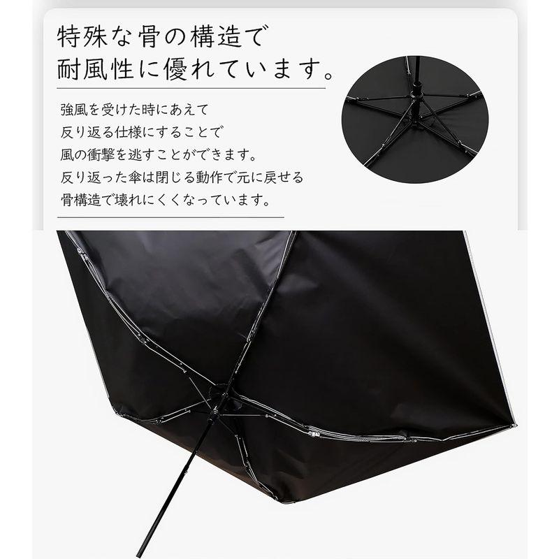 日傘 超軽量 おりたたみ傘 uvカット 100 遮光 晴雨兼用 カーボンファイバーフレーム 傘 レディース 超撥水 400本高密度生地 男女｜p-select-market｜05