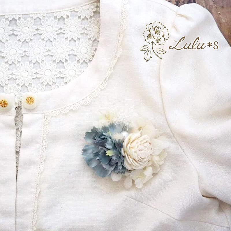 Lulu's ルルズ 親子セット コサージュ グリンティー アーティフィシャルフラワー 結婚式 ウェディング ブライダル 卒業式 入学式 フ｜p-select-market｜07