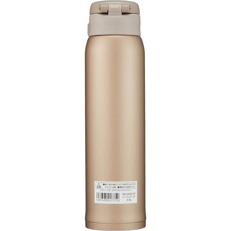 象印マホービン(ZOJIRUSHI) マグボトル ベージュゴールド 600ml SM-SE60-NZ｜p-select-market｜05