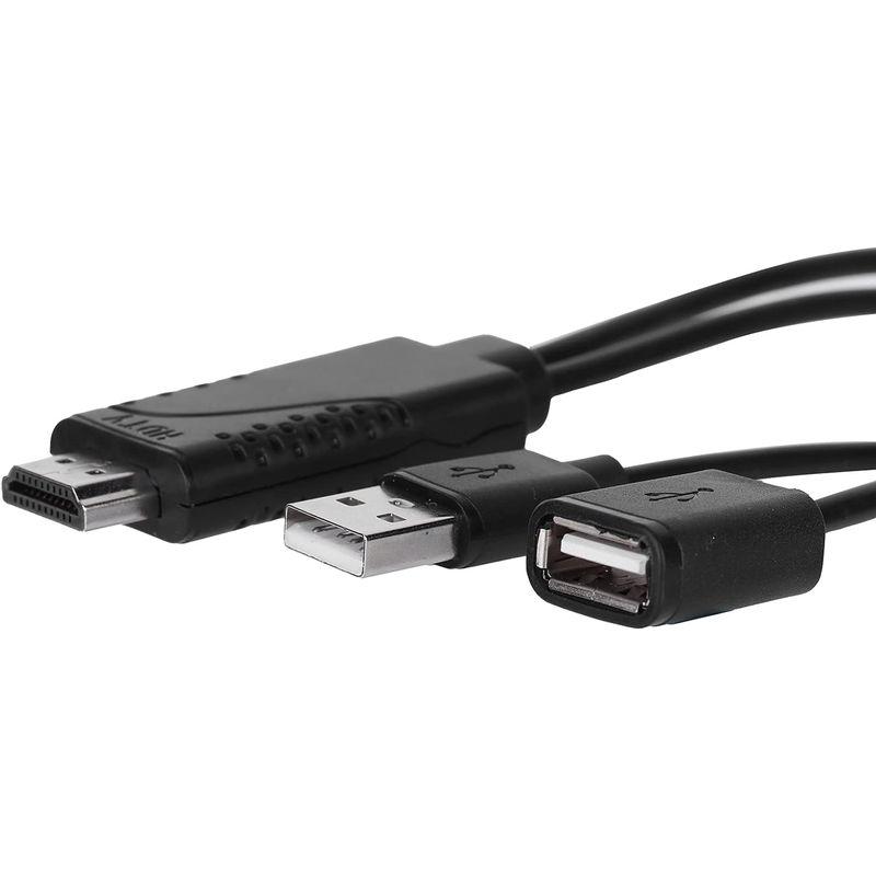 Alomejor1 USB HDTVケーブル HDTVミラーリングケーブル 携帯電話アクセサリー 家庭用 自宅用 会議用｜p-select-market｜09