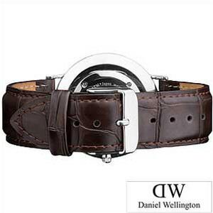 ダニエル ウェリントン 腕時計 Daniel Wellington クラシック レザーベルト ヨーク シルバー 0411DW メンズ レディース ユニセックス セール | Daniel Wellington