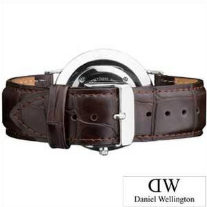 ダニエル ウェリントン 腕時計 Daniel Wellington クラシック レザーベルト ヨーク シルバー 0810DW メンズ レディース ユニセックス セール | Daniel Wellington