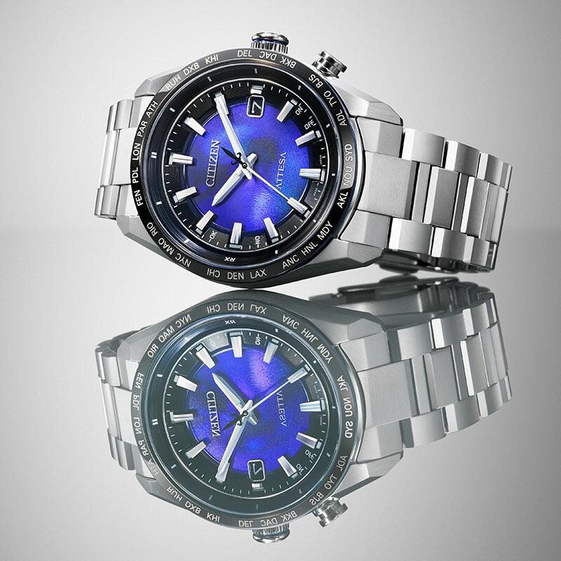 シチズン 腕時計 CITIZEN 時計 アテッサ エコ・ドライブ電波時計