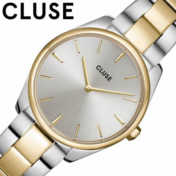 クルース 腕時計 CLUSE 時計 フェローチェ プチ Feroce Petite Steel Silver Silver/Gold Colour 女性 向け レディース CW11207 | CLUSE
