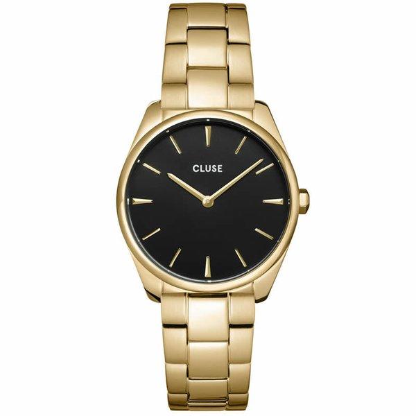 クルース 腕時計 CLUSE 時計 フェローチェ プチ Feroce Petite Steel Black Gold Colour 女性 向け レディース CW11208 | CLUSE | 01