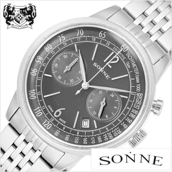 SONNE（ゾンネ） 腕時計 時計 ヒストリカル コレクション HI002BK メンズ : 腕時計のパピヨン - 通販 - Yahoo!ショッピング