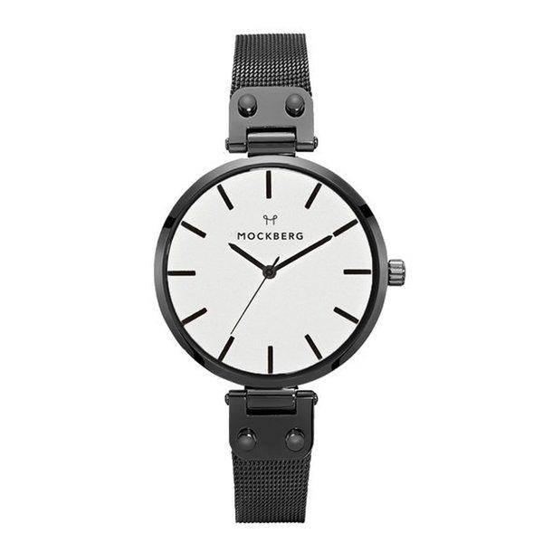 MOCKBERG 腕時計 モックバーグ 時計 リオ ホワイト プチ Mesh Lio White Petite レディース ホワイト MO406 | MOCKBERG | 01
