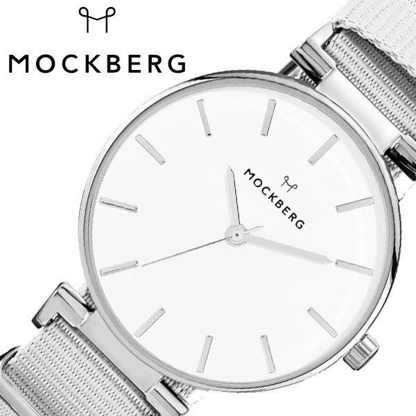 モックバーグ 腕時計 MOCKBERG 時計 Modest レディース 腕時計 ホワイト MO615 | MOCKBERG