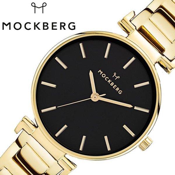 モックバーグ 腕時計 MOCKBERG 時計 オリジナル 34 Original 34 レディース ブラック  MO634 | MOCKBERG