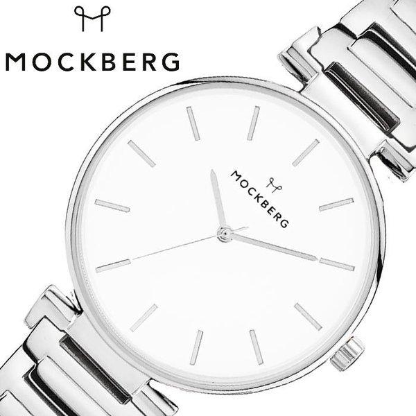 モックバーグ 腕時計 MOCKBERG 時計 オリジナル 38 Original 38 レディース ホワイト  MO637 | MOCKBERG