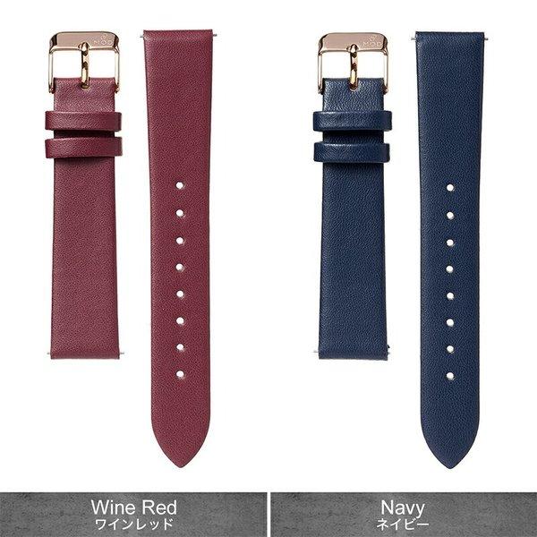 ダニエルウェリントン 対応 Daniel Wellington 腕時計 替えベルト 18mm 20mm ブラック ホワイト ネイビー グレー ワイン レッド 赤 黒 青 白 灰 色 シルバー |  | 08