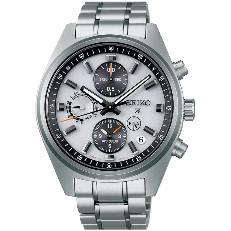 セイコー 腕時計 SEIKO 時計 セイコー SEIKO プロスペックス スピードタイマー PROSPEX speed timer オフホワイト 男性 メンズ GP SBED009 |  | 01