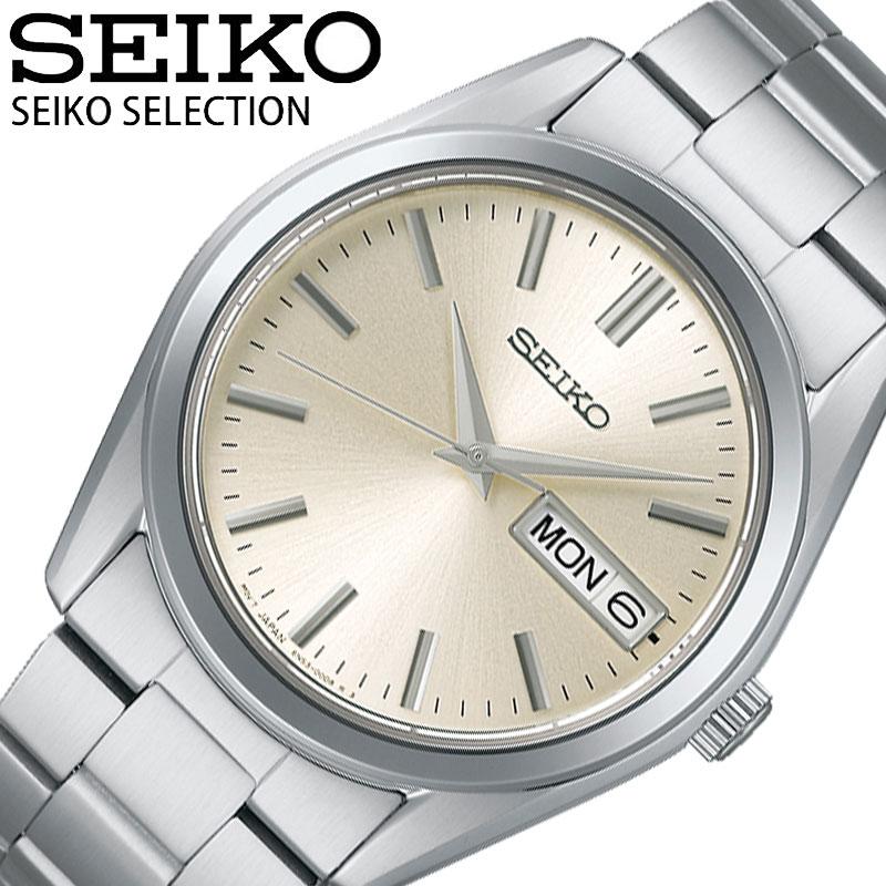 セイコー 腕時計 SEIKO 時計 セイコーセレクション Sシリーズ SEIKO SELECTION メンズ 腕時計 シャンパンゴールド SBTH007 | 