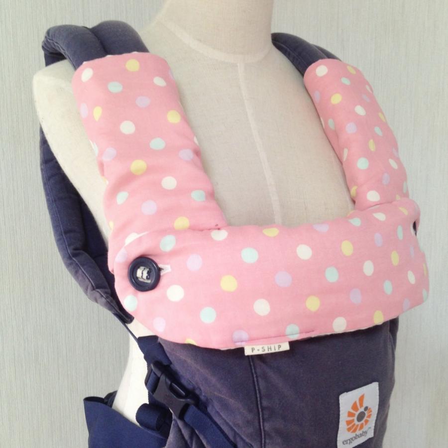 リバーシブルよだれカバーセット よだれカバー よだれパッド 首回りカバー エルゴアダプト オムニ３６０ 抱っこ紐用 ピンクドット Ho Ru Pinkdots P Ship 通販 Yahoo ショッピング