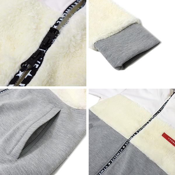 V12（ヴィ・トゥエルヴ） ゴルフ メンズ ジャケット ブルゾン ボア