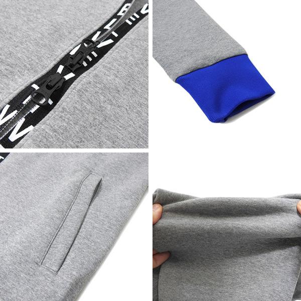 V12 ゴルフ メンズ パーカ スウェット フルジップ ストレッチ ロゴ